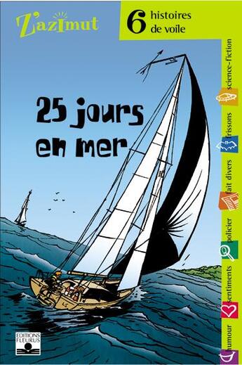 Couverture du livre « Voile - 25 jours en mer » de  aux éditions Fleurus