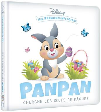 Couverture du livre « Mes premières histoires : Panpan cherche les oeufs de Pâques » de Disney aux éditions Disney Hachette