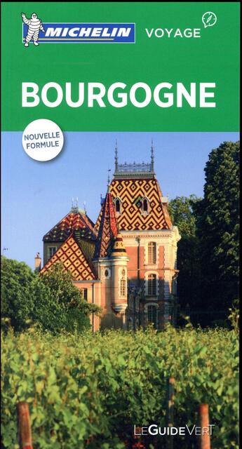 Couverture du livre « Guide vert bourgogne » de Collectif Michelin aux éditions Michelin