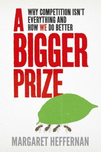 Couverture du livre « A Bigger Prize » de Heffernan Margaret aux éditions Simon And Schuster Uk