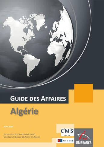 Couverture du livre « Guide des affaires ; Algérie » de Ubifrance aux éditions Ubifrance