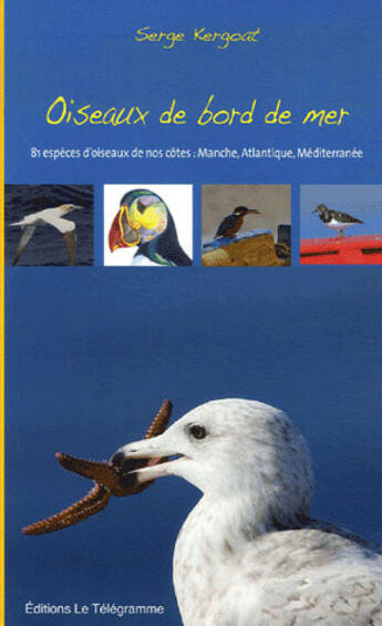 Couverture du livre « Oiseaux de bord de mer » de Serge Kergoat aux éditions Le Telegramme Editions