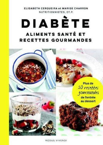 Couverture du livre « Diabète » de Elisabeth Cerqueira aux éditions Modus Vivendi