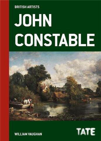 Couverture du livre « John constable (british artists series) » de William Vaughan aux éditions Tate Gallery