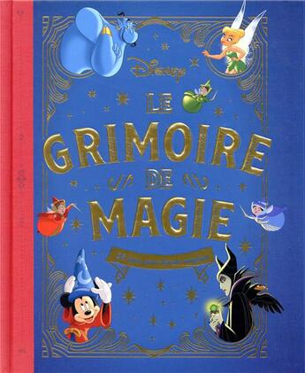Couverture du livre « Le grimoire de magie ; 25 tours pour devenir magicien » de Disney aux éditions Disney Hachette