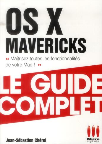 Couverture du livre « OS X Mavericks » de Jean-Sebastien Cherel aux éditions Ma
