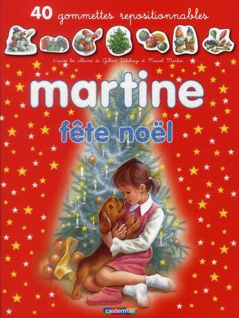 Couverture du livre « Martine fetent noel » de Charlet Nicolas aux éditions Casterman