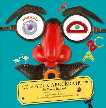 Couverture du livre « Le joyeux abécédaire » de Maria Jalibert aux éditions Didier Jeunesse