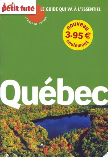 Couverture du livre « Québec (édition 2010) » de Collectif Petit Fute aux éditions Le Petit Fute