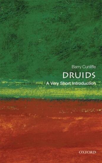 Couverture du livre « Druids: A Very Short Introduction » de Barry Cunliffe aux éditions Oup Oxford