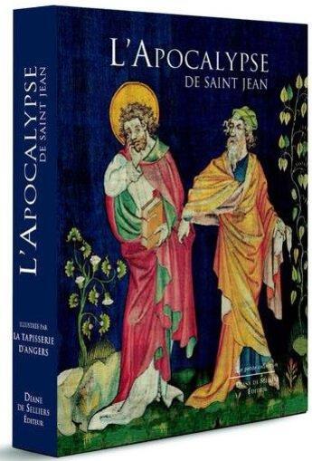 Couverture du livre « L'Apocalypse de saint Jean illustrée par la tapisserie d'Angers » de  aux éditions Diane De Selliers