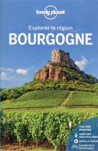Couverture du livre « Explorer la région ; Bourgogne (édition 2022) » de Collectif Lonely Planet aux éditions Lonely Planet France