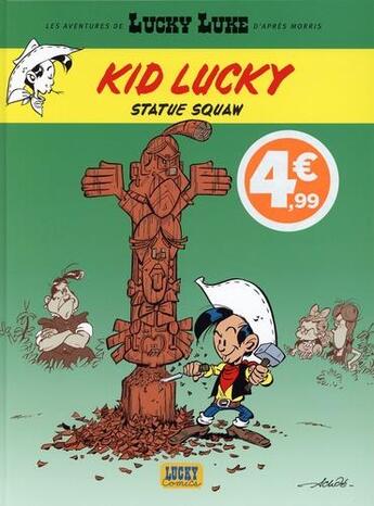 Couverture du livre « Les aventures de Kid Lucky d'après Morris t.3 » de Achde aux éditions Lucky Comics