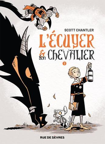 Couverture du livre « L'écuyer et son chevalier Tome 1 » de Scott Chantler aux éditions Rue De Sevres