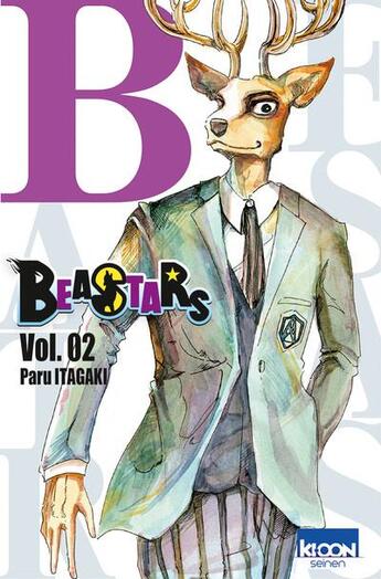 Couverture du livre « Beastars Tome 2 » de Itagaki Paru aux éditions Ki-oon