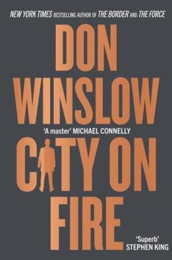 Couverture du livre « CITY ON FIRE » de Don Winslow aux éditions Harper Collins Uk