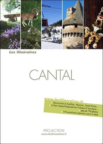 Couverture du livre « Cantal » de Eric Fauguet aux éditions Projection