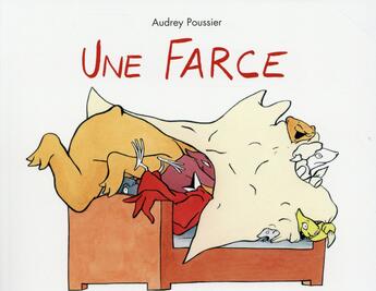 Couverture du livre « Une farce » de Audrey Poussier aux éditions Ecole Des Loisirs