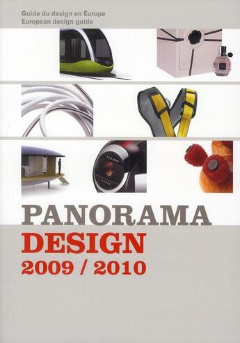 Couverture du livre « Panorama design ; guide du design en Europe / european design guide (édition 2009/2010) » de  aux éditions Archibooks