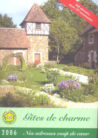 Couverture du livre « Gites De Charme (Edition 2006) » de  aux éditions Fivedit