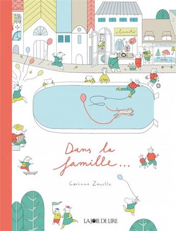 Couverture du livre « Dans la famille... » de Zanette Corinne aux éditions La Joie De Lire