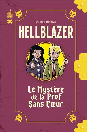 Couverture du livre « Hellblazer - le mystère de la prof sans coeur » de Ryan North et Derek Charm aux éditions Urban Comics
