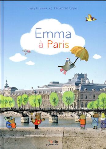 Couverture du livre « Emma à Paris » de Claire Frossard et Christophe Urbain aux éditions Belin Education