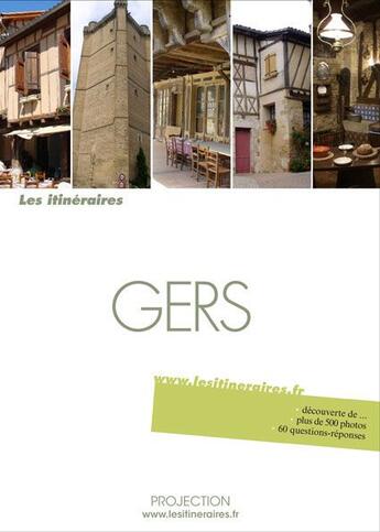 Couverture du livre « Gers » de  aux éditions Projection