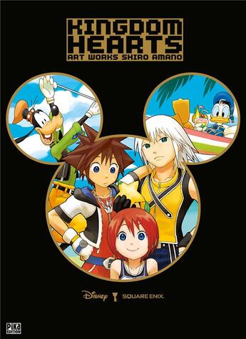 Couverture du livre « Kingdom Hearts : art works » de Shiro Amano et Tetsuya Nomura aux éditions Pika