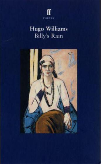Couverture du livre « Billy's rain » de Hugo Williams aux éditions Faber And Faber Digital