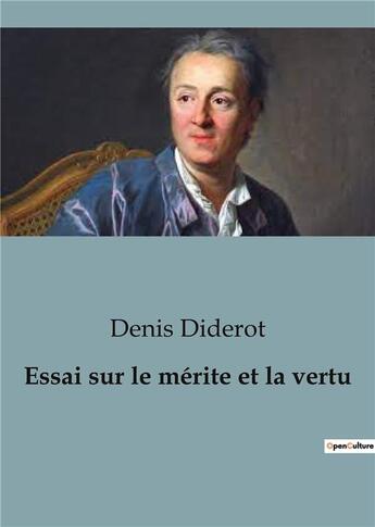 Couverture du livre « Essai sur merite et vertu » de Denis Diderot aux éditions Shs Editions