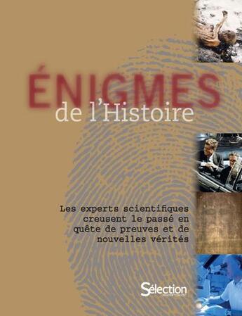 Couverture du livre « Énigmes de l'Histoire » de  aux éditions Selection Du Reader's Digest