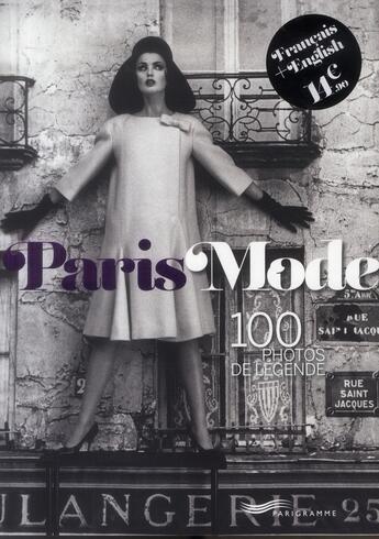 Couverture du livre « Paris mode » de  aux éditions Parigramme