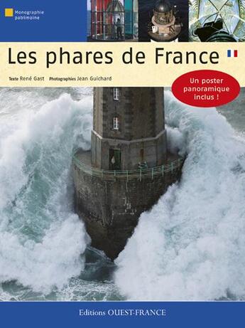 Couverture du livre « Les phares de france » de Gast/Guichard aux éditions Ouest France