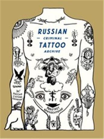 Couverture du livre « Russian criminal tattoo archive /anglais » de Baldaev Danzig/Vasil aux éditions Fuel