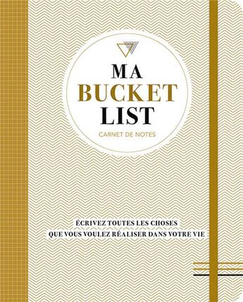 Couverture du livre « Ma bucketlist carnet de notes » de  aux éditions Paperstore