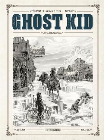 Couverture du livre « Ghost kid » de Tiburce Oger aux éditions Bamboo