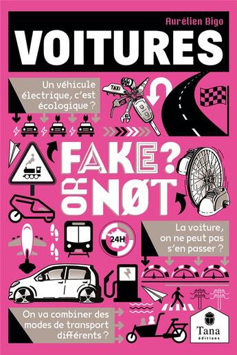 Couverture du livre « Fake or not - voitures » de Bigo/Brokman aux éditions Tana