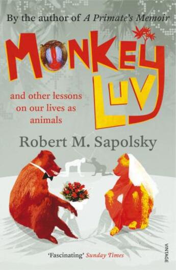 Couverture du livre « Monkeyluv » de Sapolsky Robert M aux éditions Random House Digital