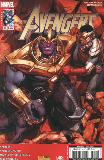 Couverture du livre « Avengers n.2013/26 » de Avengers aux éditions Panini Comics Mag