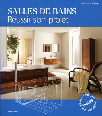 Couverture du livre « Salles de bains reussir son projet » de  aux éditions Massin