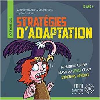 Couverture du livre « Cartons Des Strategies D'Adaptation » de Genevieve Dufour aux éditions Midi Trente
