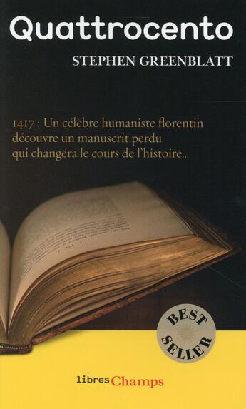 Couverture du livre « Quattrocento » de Stephen Greenblatt aux éditions Flammarion