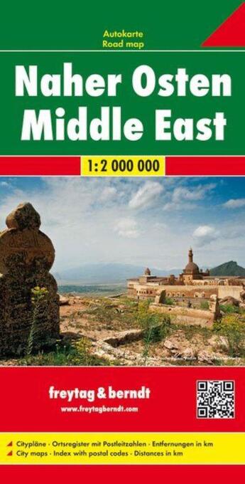 Couverture du livre « Middle east moyen orient » de  aux éditions Freytag Und Berndt