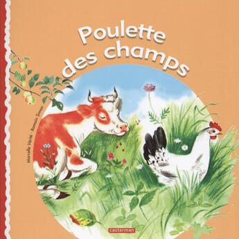 Couverture du livre « Poulette des champs » de Marcelle Verite et Romain Simon aux éditions Casterman