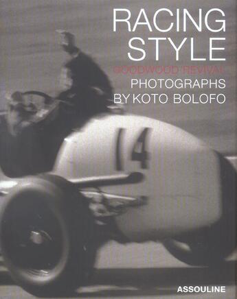 Couverture du livre « Racing style » de Koto Bolofo aux éditions Assouline