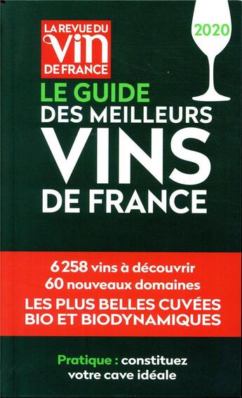Couverture du livre « Guide des meilleurs vins de France (édition 2020) » de  aux éditions Revue Du Vin De France