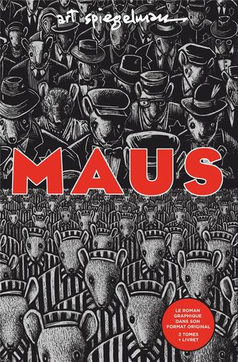 Couverture du livre « Maus » de Art Spiegelman aux éditions Flammarion