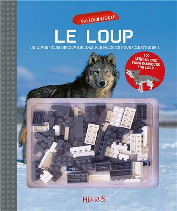 Couverture du livre « Le Loup (Livre + Mini Blocks) » de  aux éditions Fleurus