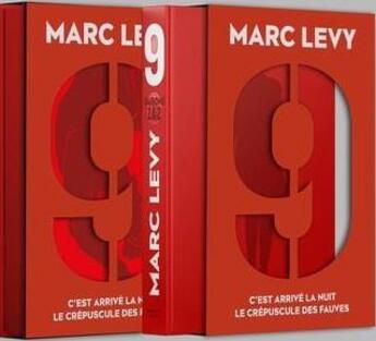 Couverture du livre « 9 : coffret t.1 et t.2 » de Marc Levy aux éditions Robert Laffont / Versilio